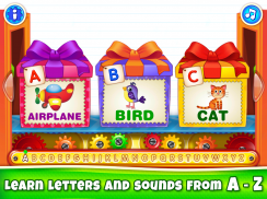 Bini ABC Kids Alphabet Games! screenshot 7