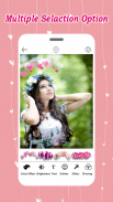 Flower Crown Photo Editor Heart Effect Filter screenshot 2