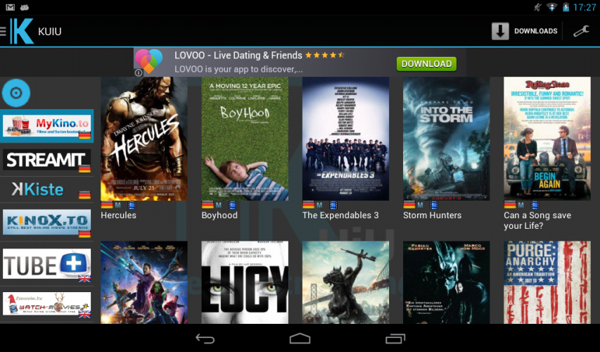 Kuiu - online streaming 1.1.3 Download Android APK | Aptoide