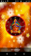 Durga Mata Clock Livewallpaper screenshot 0