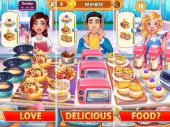 Kitchen Craze: тайм менеджмент ресторан и еда игра screenshot 10