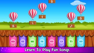 بچه ها پیانو یاد می گیرند - اسباب بازی موسیقی screenshot 5