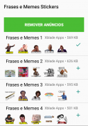 Figurinhas Frases e Memes - WAStickerapps screenshot 1