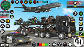 US Police ATV Transporter Game screenshot 4