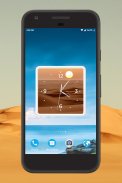 Desert Clock Live Wallpaper screenshot 0