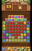 Jungle Gem Blast: Match 3 Jewel Crush Puzzles screenshot 0