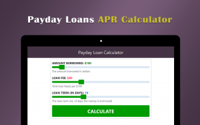 Payday Loan APR Calculator screenshot 2