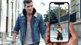 AR Minecraft skins Visualiser in Augmented Reality screenshot 2