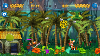 JumBistik：有趣的丛林射击魔术之旅游戏 screenshot 0