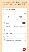 ShotOn Stamp Camera: Auto Add Shot On Photos screenshot 4