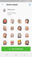 Emoji & Memojis Girly Stickers 3D - WAStickerApps screenshot 3