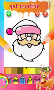 Christmas Coloring Book Glitter For Kids screenshot 5