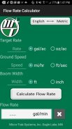 Flow Rate Calculator screenshot 0