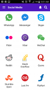 All Social Media networks in one app screenshot 1