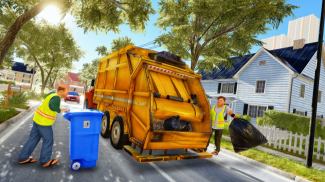 Garbage Truck Driving Simulator - Truck Games 2020 screenshot 7