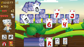 Tiger Solitaire: Fun tripeaks card solitaire screenshot 17
