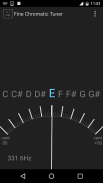 Fine Chromatic Tuner 不清楚，半音调音器 screenshot 0
