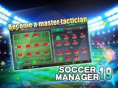 Soccer Manager 2019 - SE/ผู้จัดการทีมฟุตบอล 2019 screenshot 1