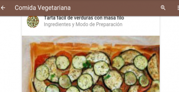 Comida Vegetariana screenshot 4