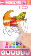 Fruits Coloring Book For Kids screenshot 12