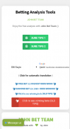 Betting Analyzer (NO ADS) screenshot 1