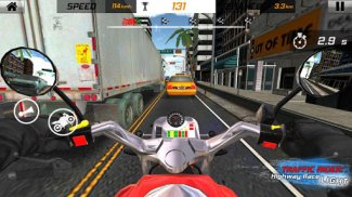 Traffic Rider: Highway Race Li screenshot 0