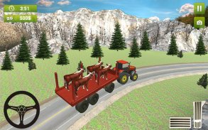 Heavy Duty Tractor Cargo Transport 3D screenshot 10