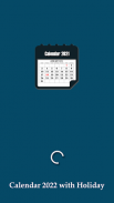 Calendar 2022 with Holiday screenshot 3