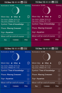 Free Moon Organizer screenshot 1