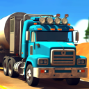 Camión de transporte de carga de petróleo Icon