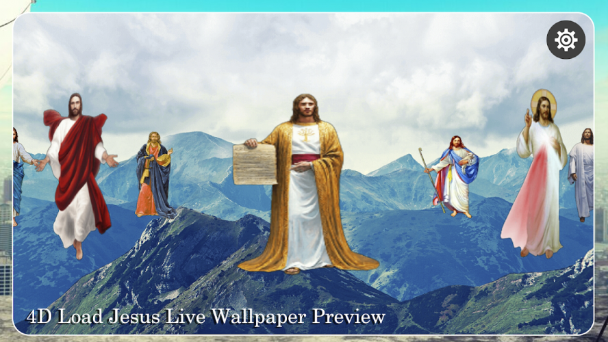 Load Jesus 4D Live Wallpaper 1.0