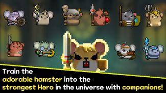 Hamster Hero - Idle RPG screenshot 1