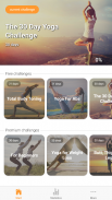Yoga Workout Challenge - Lose weight with yoga screenshot 10