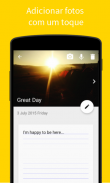 Diário de voz com fotos e vídeos screenshot 2