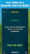 Present Tenses Grammar Test screenshot 1