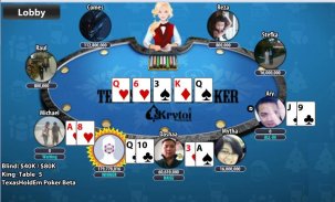Krytoi Texas HoldEm Poker screenshot 2