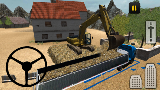 Bau-LKW 3D: Kies screenshot 1