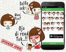 Stiker Jowo Cute 2020 Jawa Guyon for WAStickerApps screenshot 1