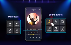 Pemutar Musik & Pemutar Audio dengan Equalizer screenshot 5