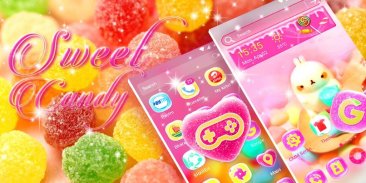 Candy Launcher Theme screenshot 1