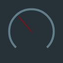Status Bar Speedometer Icon