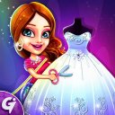 Wedding Bride and Groom Fashion Salon Game Icon