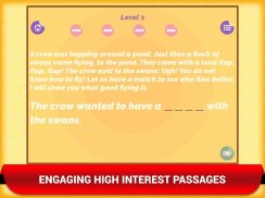 Reading Comprehension Fun Game - Anglais Enfants screenshot 1