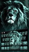 Luminous Lion Keyboard Theme screenshot 3