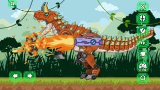 Toy Robot Dino War Carnotaurus screenshot 2