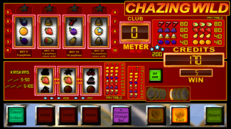 CHAZING WILD pub fruit machine screenshot 3