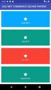 UGC NET PAPER 2 COMMERCE SOLVED PREVIOUS PAPERS screenshot 3