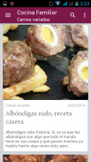 Cocina Familiar - Recetas screenshot 7