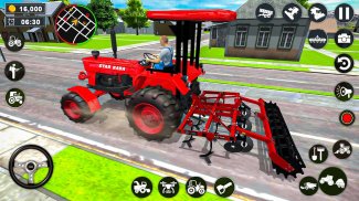 Indian Farming Tractor Game 3D screenshot 3