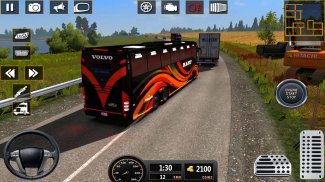 Euro Coach Bus Driving 3D игра screenshot 2